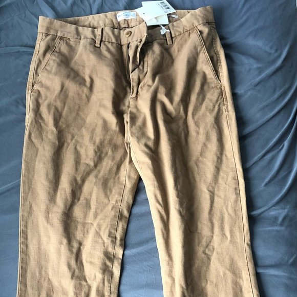 Gant Men's Twill Chinos | Tan/Brown (W32) - Picture 1 of 4